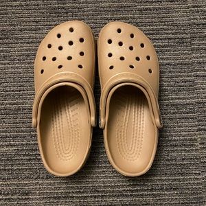 Gold Crocs